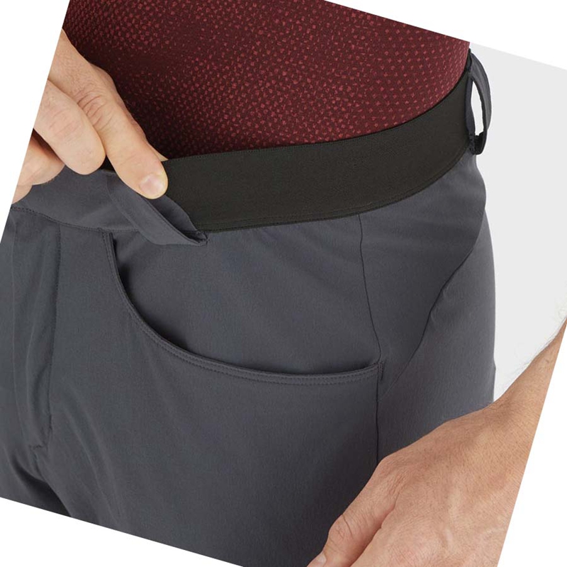 Salomon WAYFARER Kurze Hose Herren Grau | ZUFHOTG-12