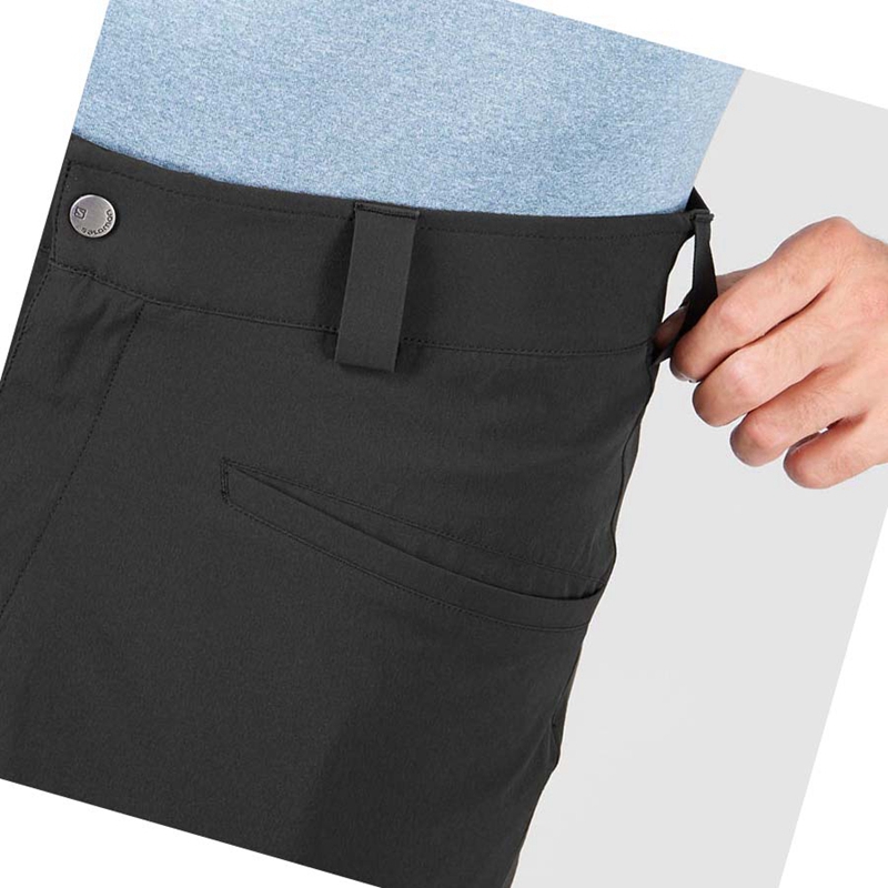 Salomon WAYFARER Kurze Hose Herren Schwarz | AREDCQY-50