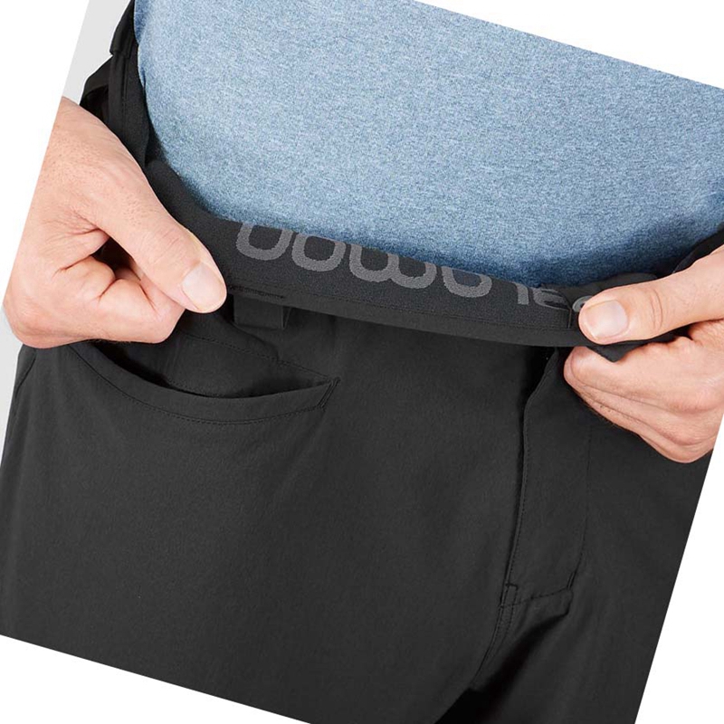 Salomon WAYFARER Kurze Hose Herren Schwarz | AREDCQY-50