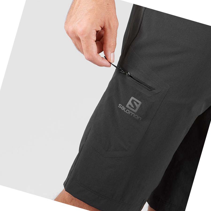 Salomon WAYFARER Kurze Hose Herren Schwarz | AREDCQY-50