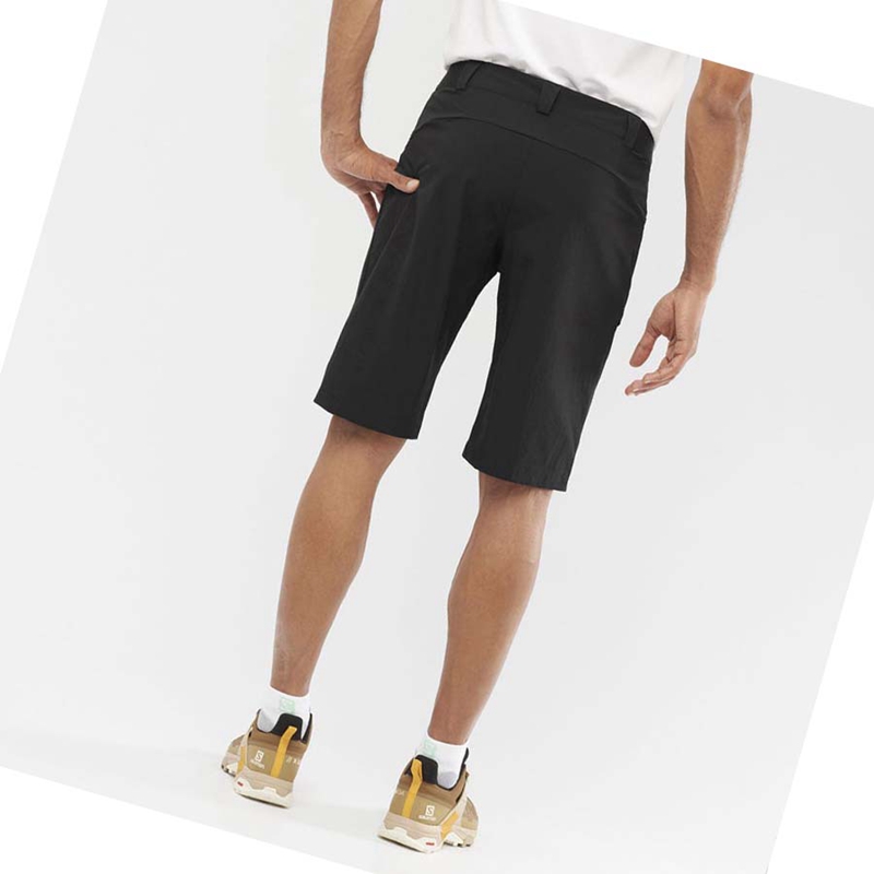 Salomon WAYFARER Kurze Hose Herren Schwarz | KYAZRVN-63