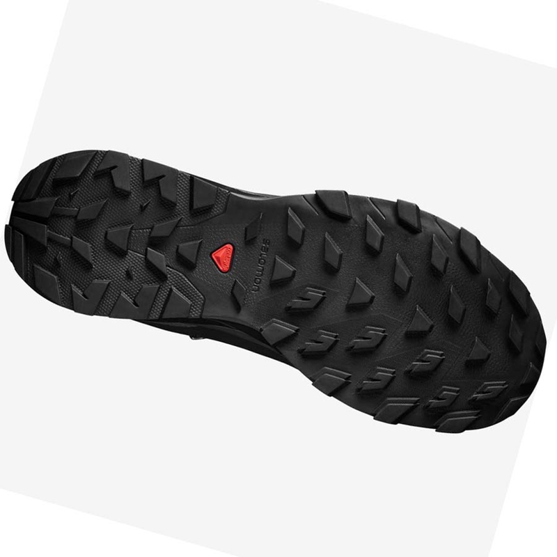 Salomon WoOUTLINE MID GORE-TEX Wanderschuhe Damen Navy | TQMPHEB-69