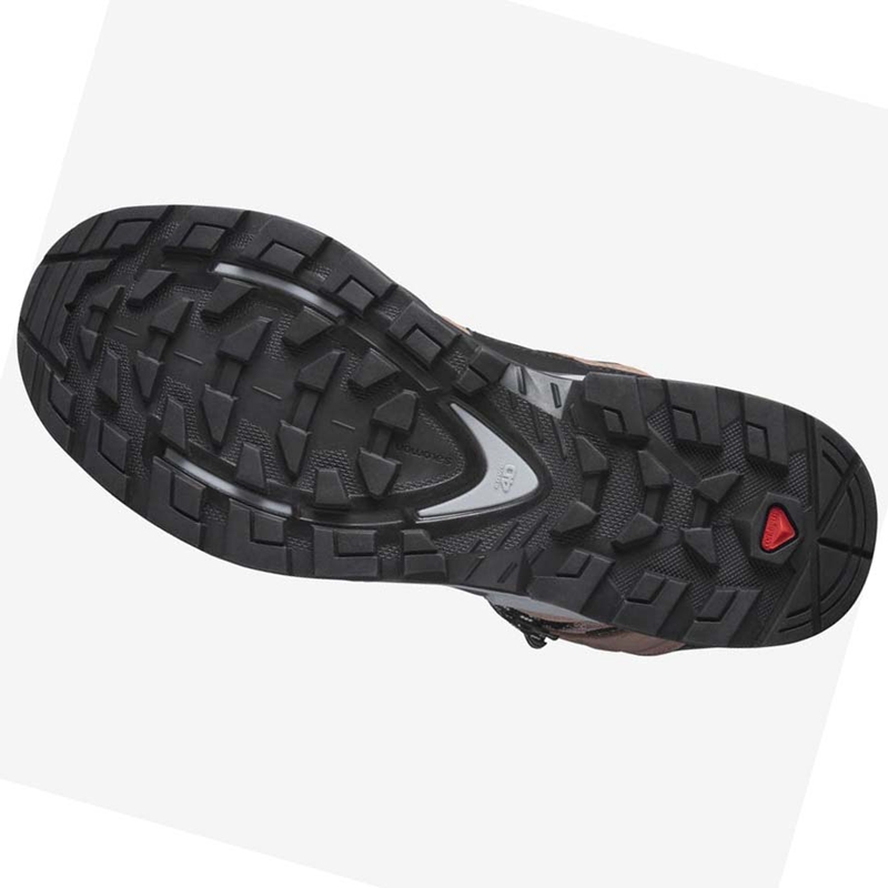 Salomon WoQUEST 4 GORE-TEX Wanderschuhe Damen Braun | SDWYJHI-20