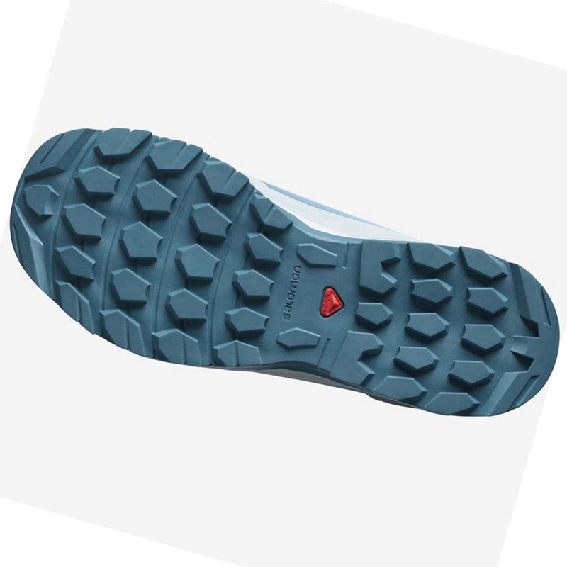 Salomon WoVAYA BLAZE THINSULATE™ CLIMASALOMON™ WATERPROOF Wanderschuhe Damen Blau | FBCSAIR-64