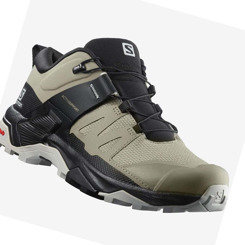 Salomon WoX ULTRA 4 Wanderschuhe Damen Beige | MBHQCKJ-08