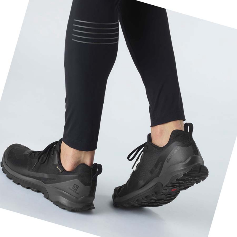 Salomon XA COLLIDER 2 GORE-TEX Trailrunning Schuhe Herren Schwarz | CAYZDBR-65