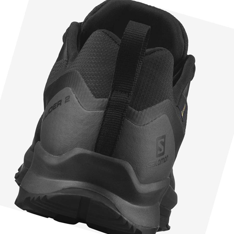 Salomon XA COLLIDER 2 GORE-TEX Trailrunning Schuhe Herren Schwarz | CAYZDBR-65