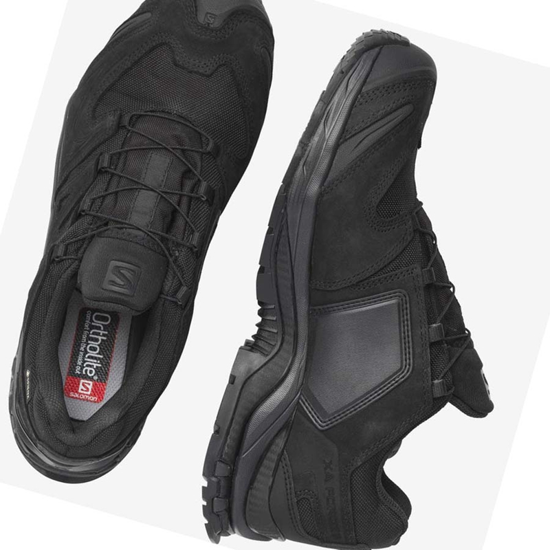 Salomon XA FORCES GORE-TEX Stiefel Herren Schwarz | OAXCGNT-18