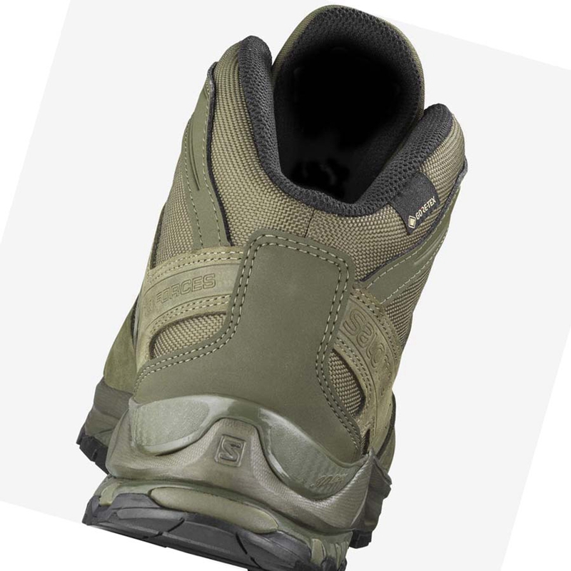Salomon XA FORCES MID GORE-TEX EN Stiefel Herren Olivgrün | DTWUNPA-10