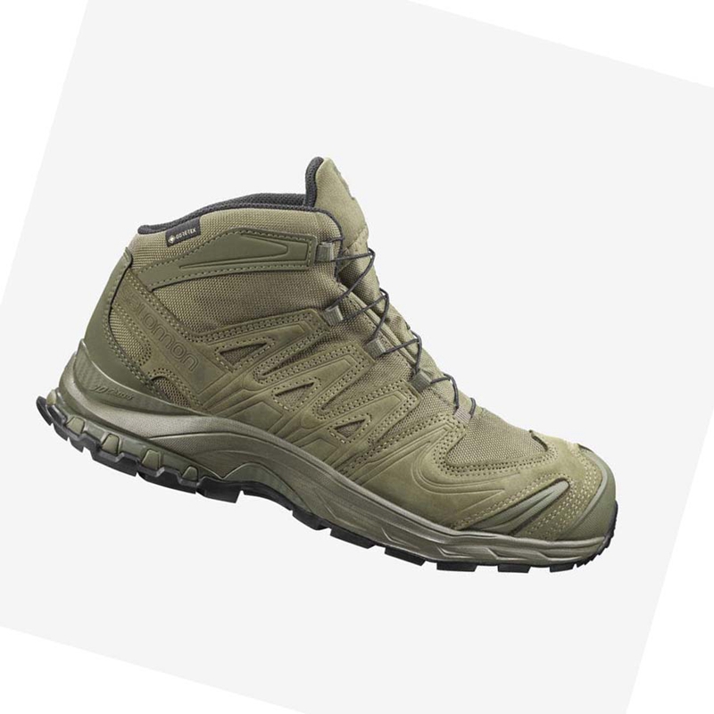 Salomon XA FORCES MID GORE-TEX EN Stiefel Herren Olivgrün | DTWUNPA-10