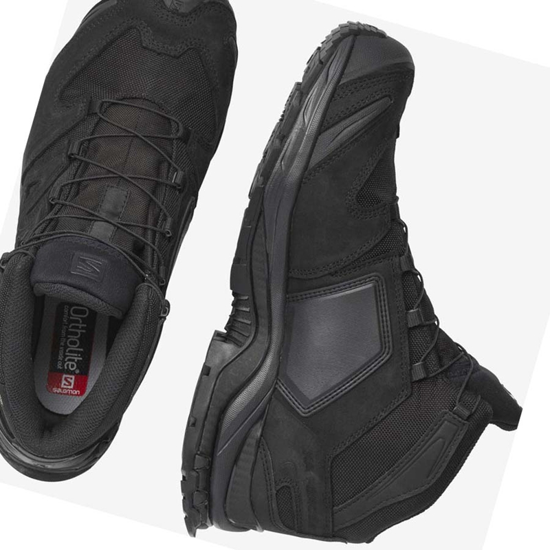 Salomon XA FORCES MID GORE-TEX EN Stiefel Herren Schwarz | OPIDKBY-27