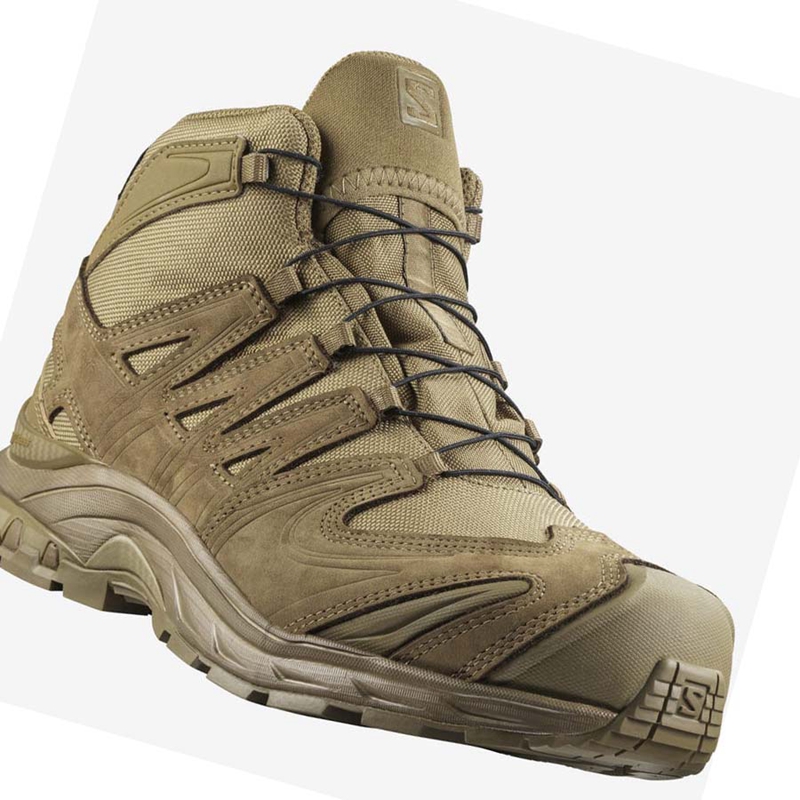 Salomon XA FORCES MID GORE-TEX Stiefel Damen Braun | GZIVNTU-18
