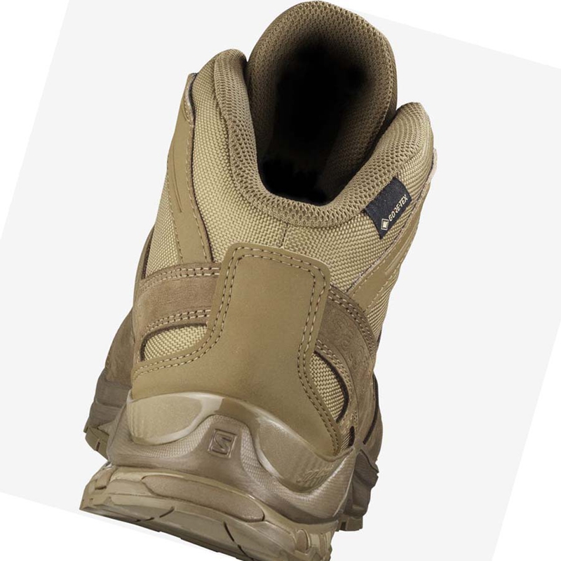 Salomon XA FORCES MID GORE-TEX Stiefel Damen Braun | GZIVNTU-18