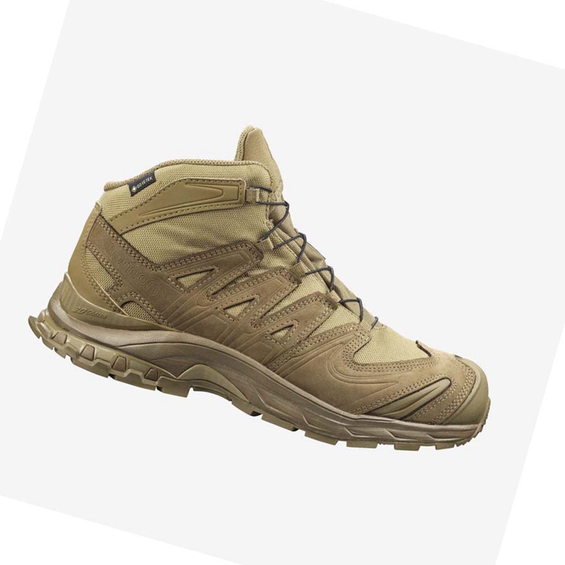 Salomon XA FORCES MID GORE-TEX Stiefel Damen Braun | GZIVNTU-18