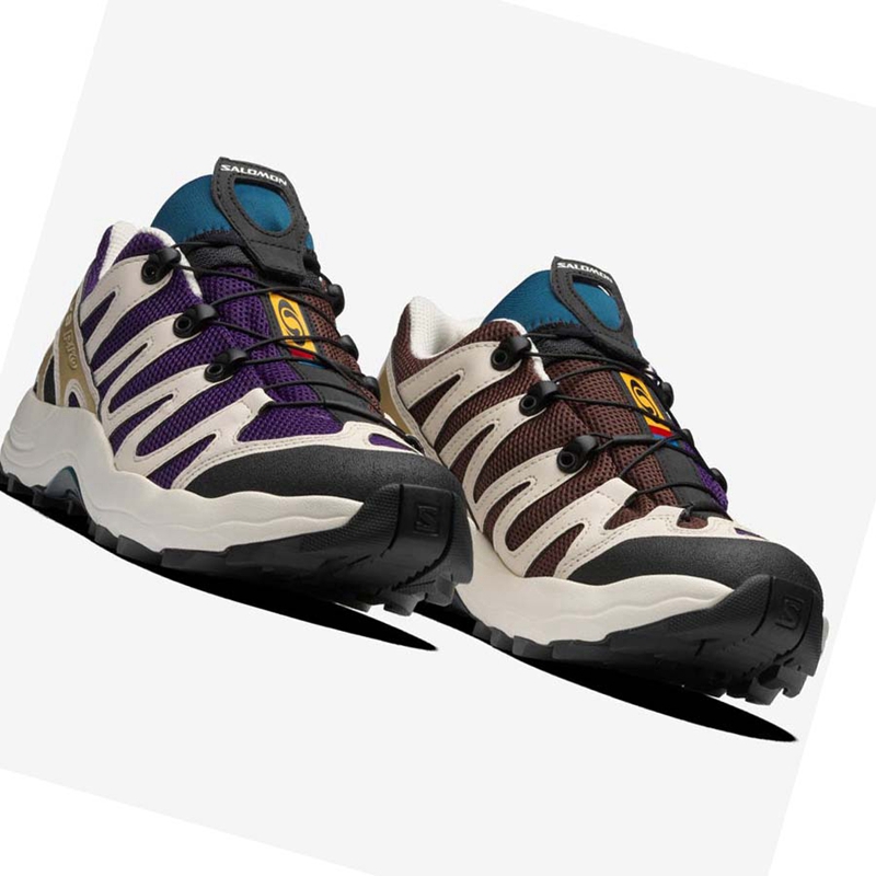 Salomon XA PRO 1 Sneakers Herren Lila Schokolade Blau | HVQCOXT-57