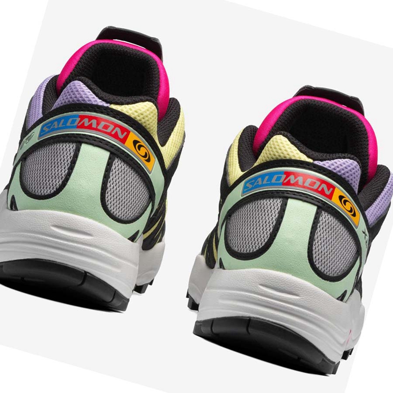 Salomon XA PRO 1 Sneakers Herren Rosa Gelb | VJKYMGA-98