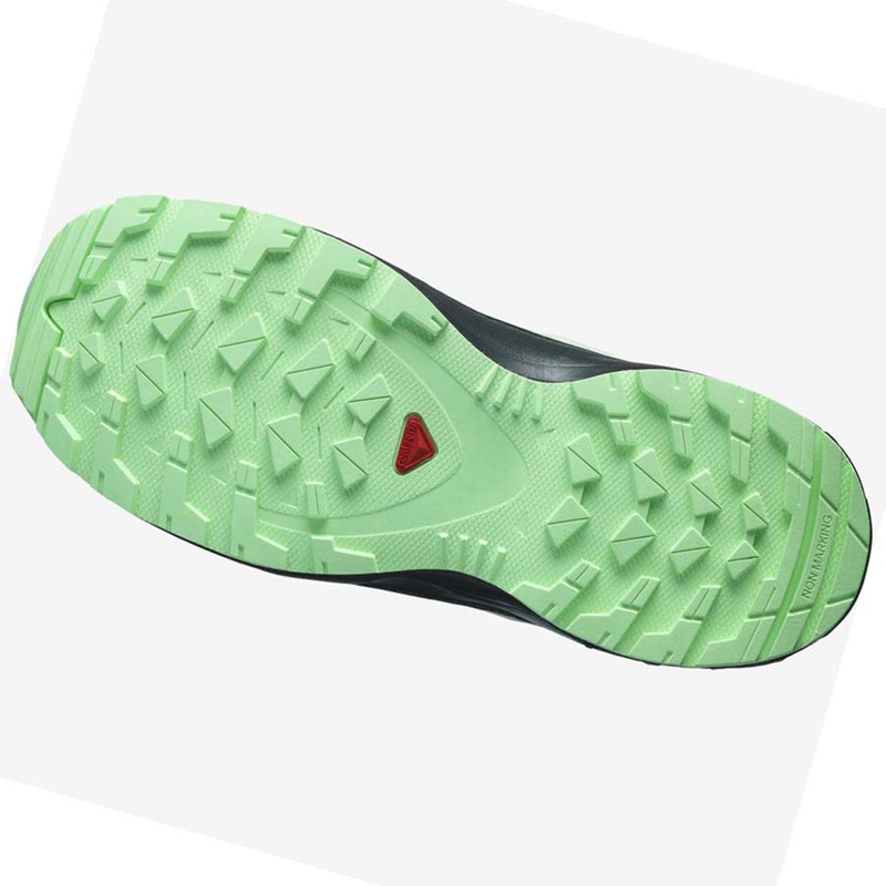 Salomon XA PRO V8 CLIMASALOMON™ WATERPROOF Wanderschuhe Kinder Grün | BCKWFZQ-91