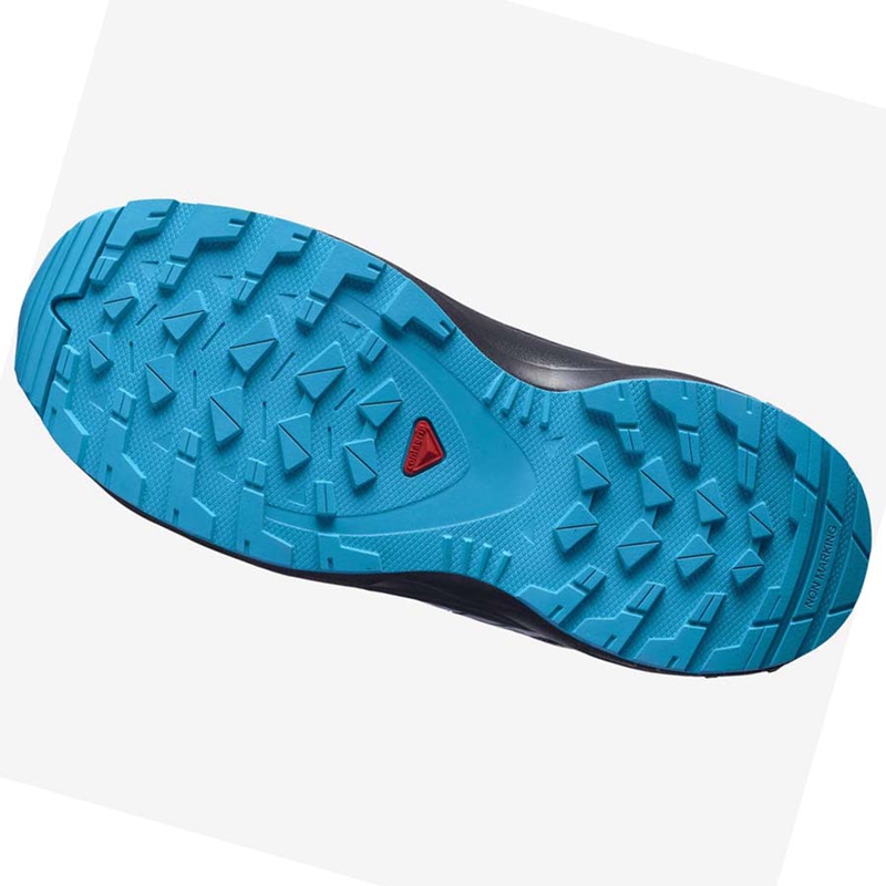 Salomon XA PRO V8 MID CLIMASALOMON™ WATERPROOF Trailrunning Schuhe Kinder Schwarz | OKZIAYP-92