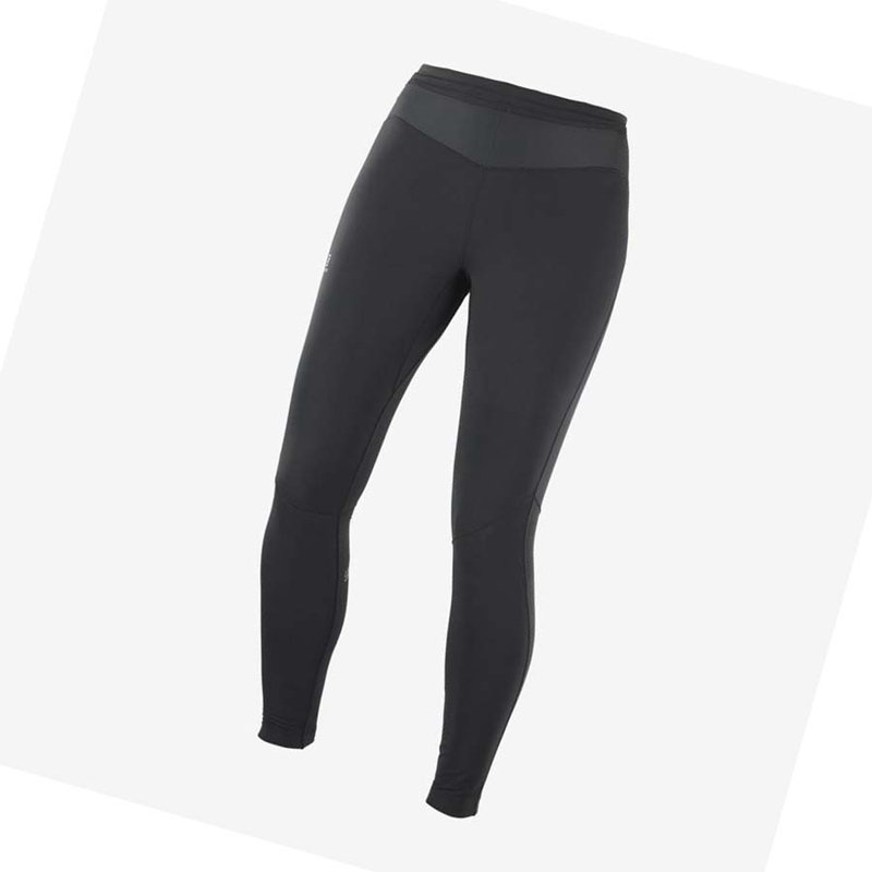 Salomon XA WARM Hose Damen Schwarz | TMCNUGV-19