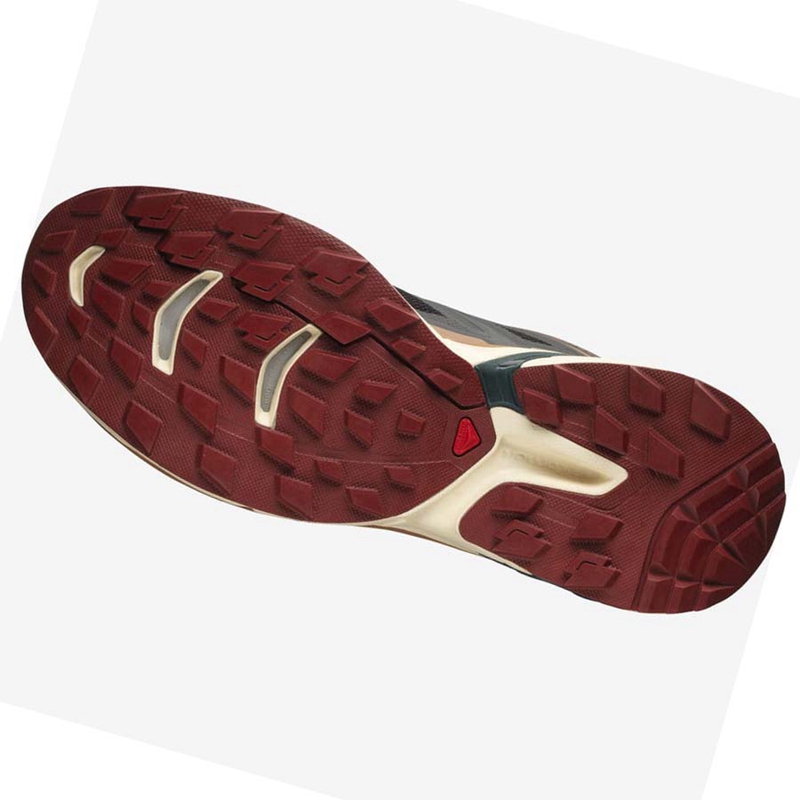 Salomon XT-WINGS 2 Sneakers Damen Schwarz Gelb | CGAJEPH-50
