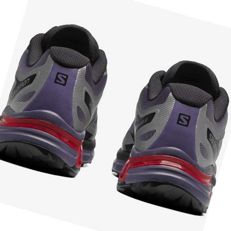 Salomon XT-WINGS 2 Sneakers Damen Silber Lila | UXAKEOW-94