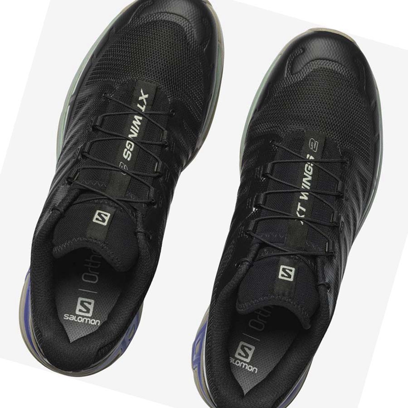 Salomon XT-WINGS 2 Sneakers Herren Schwarz Blau | IOQBNYP-03