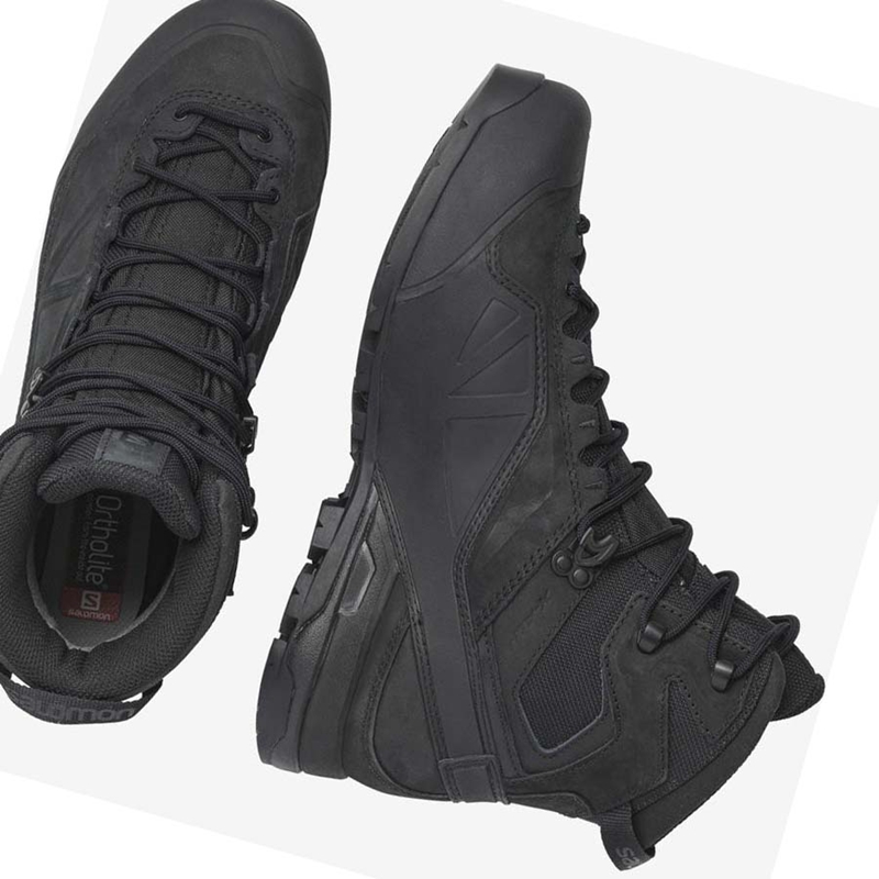 Salomon X ALP GORE-TEX FORCES Stiefel Herren Schwarz | SVGJFKZ-06
