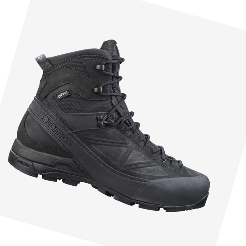 Salomon X ALP GORE-TEX FORCES Stiefel Herren Schwarz | SVGJFKZ-06