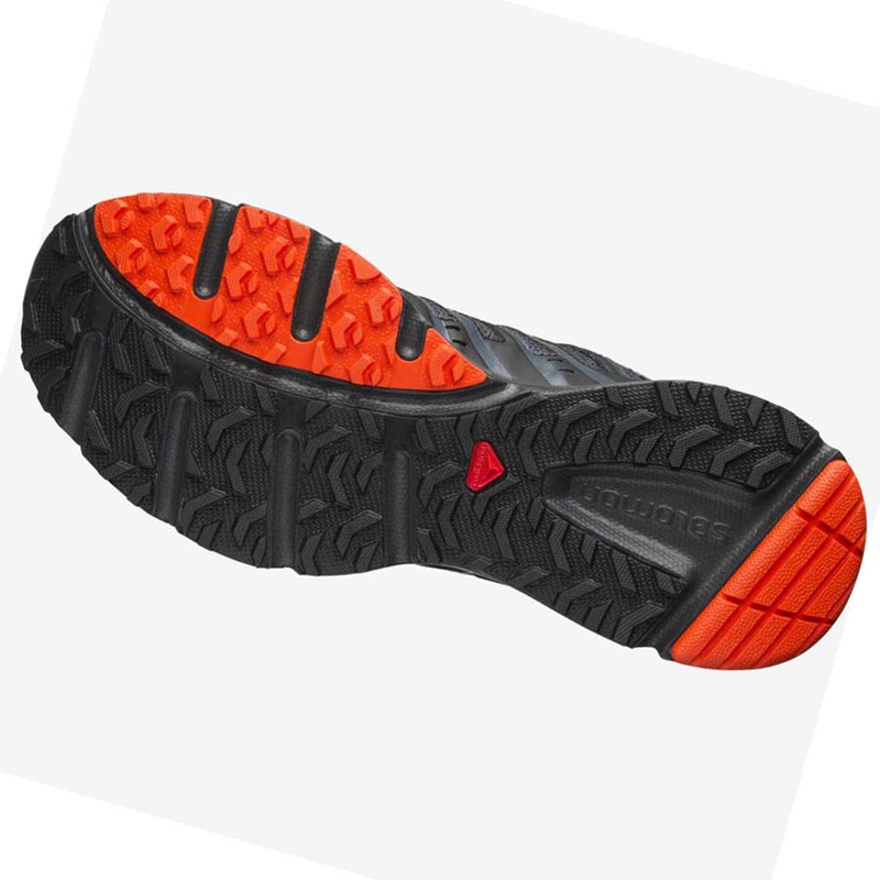 Salomon X-MISSION 3 Sneakers Damen Schwarz Rot | GNFZOJX-52