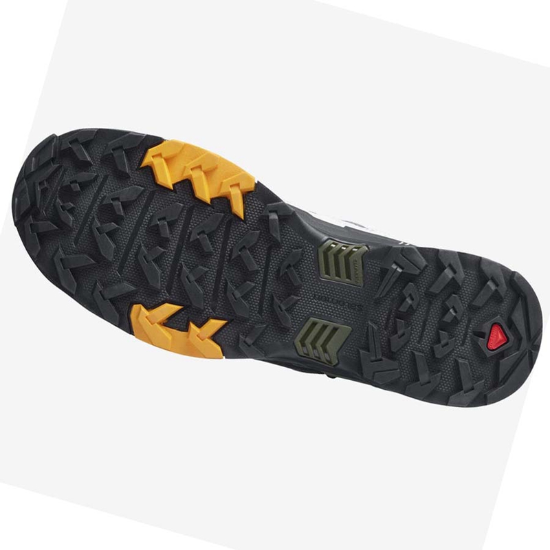 Salomon X ULTRA 4 MID GORE-TEX Wanderschuhe Herren Weiß Schwarz | QVJWUOX-91