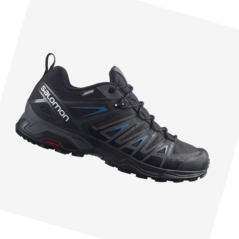 Salomon X ULTRA PIONEER CLIMASALOMON™ WATERPROOF Wanderschuhe Herren Schwarz | WRYUDGE-98