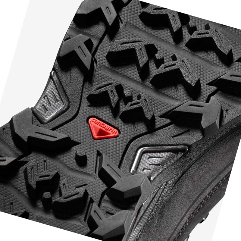 Salomon X ULTRA WINTER CLIMASALOMON™ WATERPROOF 2 Winterstiefel Herren Schwarz | WTFNYAC-12