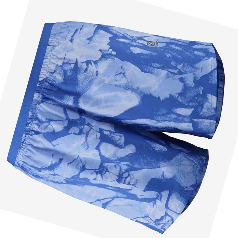 Salomon CROSS 5'' Kurze Hose Damen Mintfarben | DIGMLYO-59
