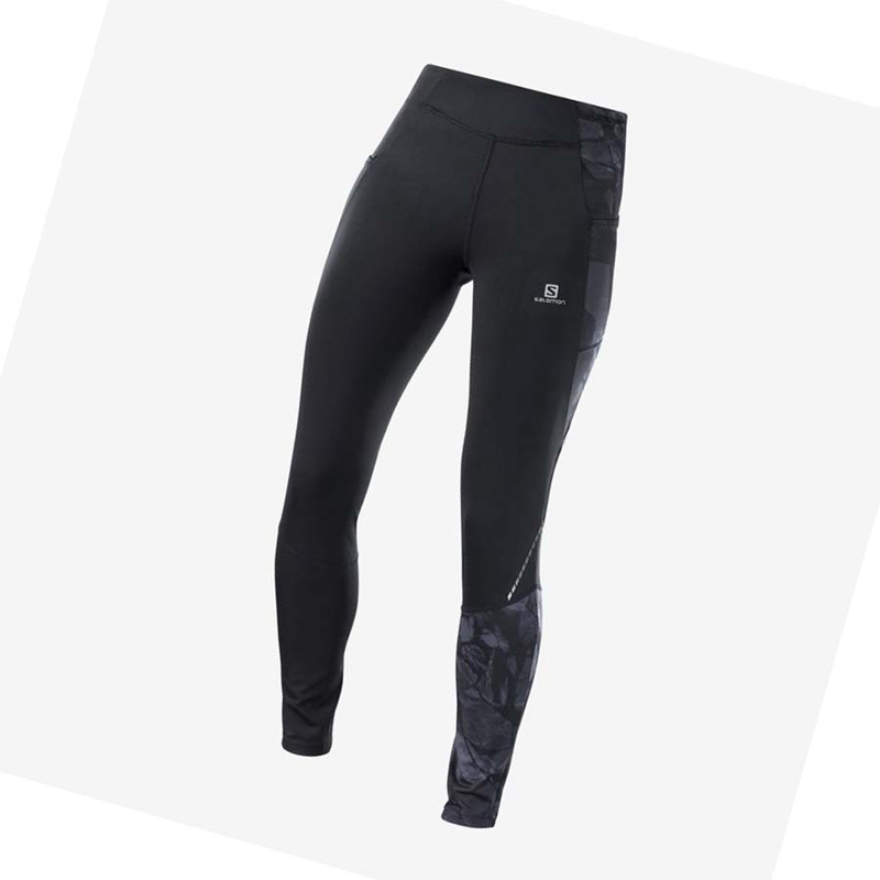 Salomon CROSS RUN 28'' Hose Damen Grau | TCFAEZD-28