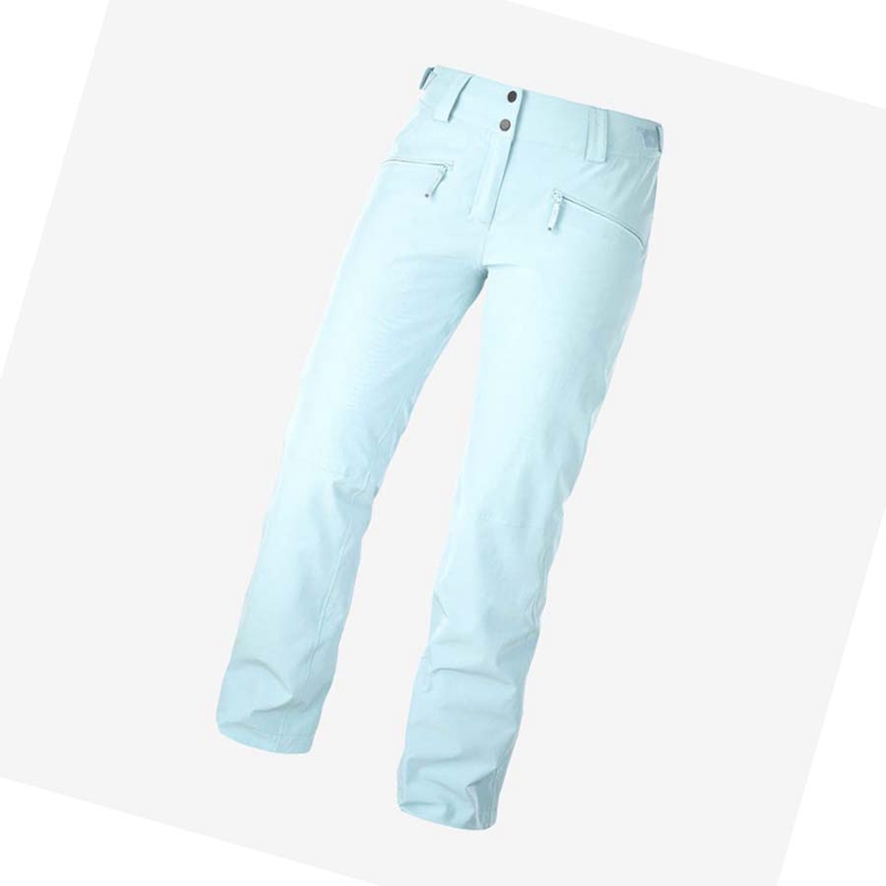 Salomon EDGE Ski Hosen Damen Mintfarben | JXVQDNY-21