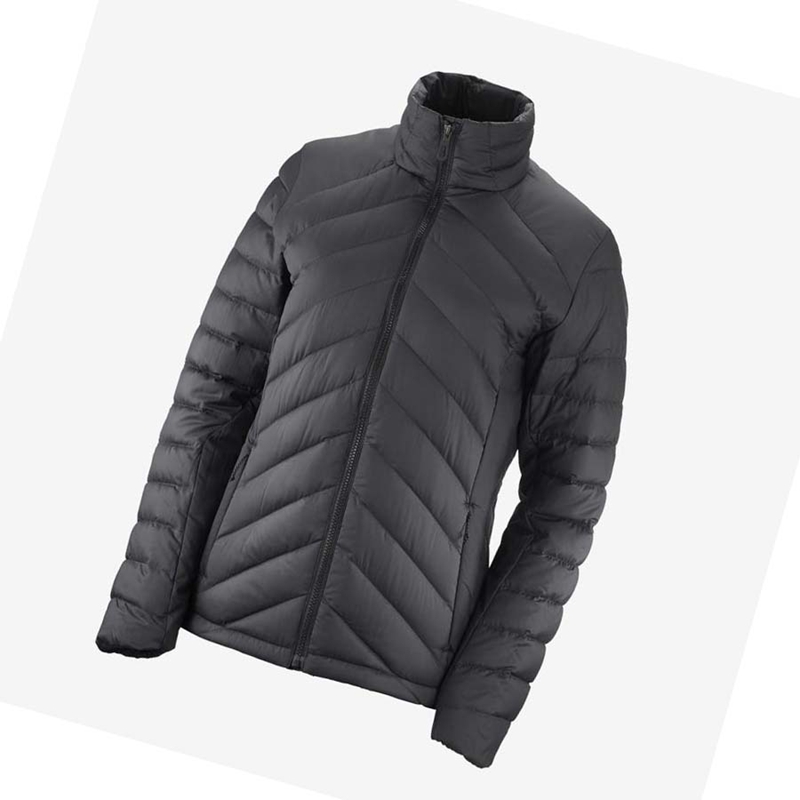 Salomon ESSENTIAL XWARM DOWN INSULATED Jacke Damen Schwarz | BLSMDQY-30