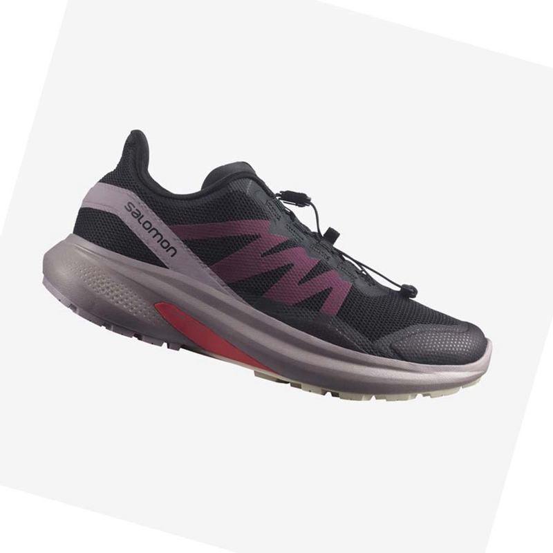 Salomon HYPULSE Trail Trailrunning Schuhe Damen Schwarz | OUFHXME-12