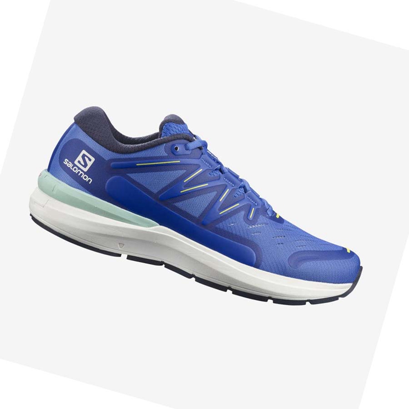 Salomon SONIC 4 Confidence Laufschuhe Herren Blau | OSJYWVR-05