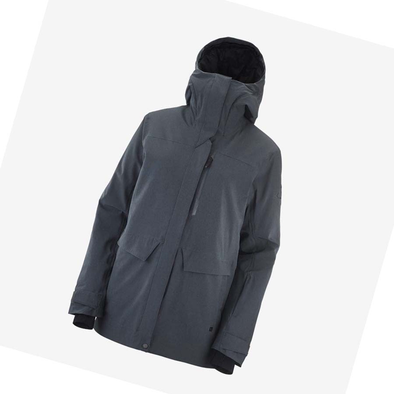 Salomon STANCE CARGO Skijacken Damen Schwarz | SFULENV-97