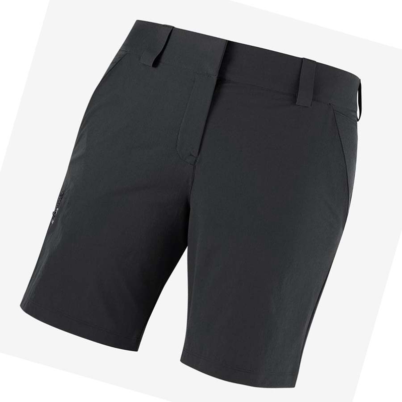 Salomon WAYFARER Kurze Hose Damen Schwarz | GWXZCOR-94