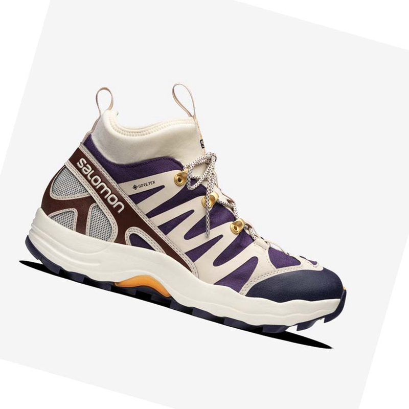 Salomon XA PRO 1 MID GORE-TEX Sneakers Herren Beige | QKPMWSB-63