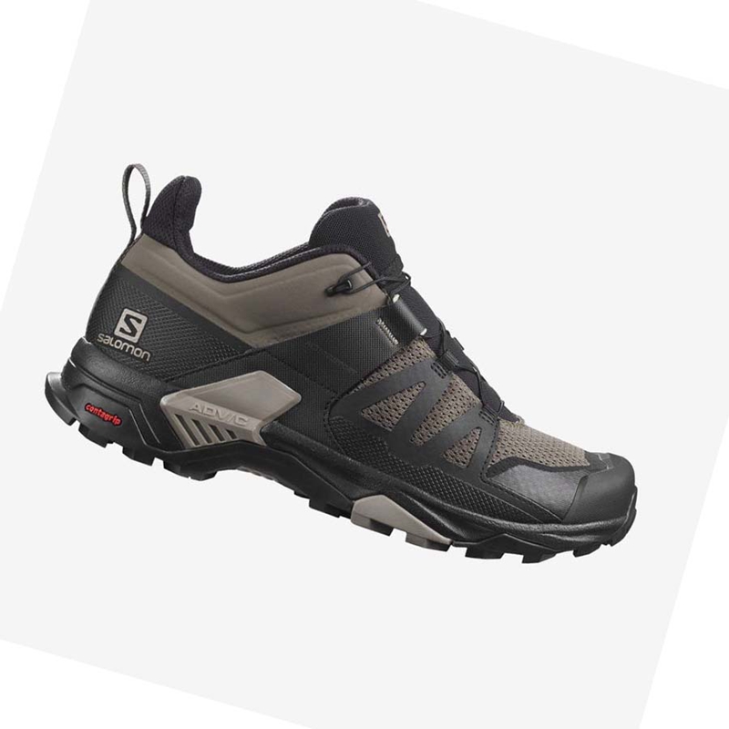 Salomon X ULTRA 4 Wanderschuhe Herren Schwarz | PNDGYVQ-25
